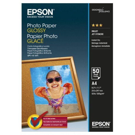 EPSON fotopapír C13S042539/ A4 / Glossy/ 50ks