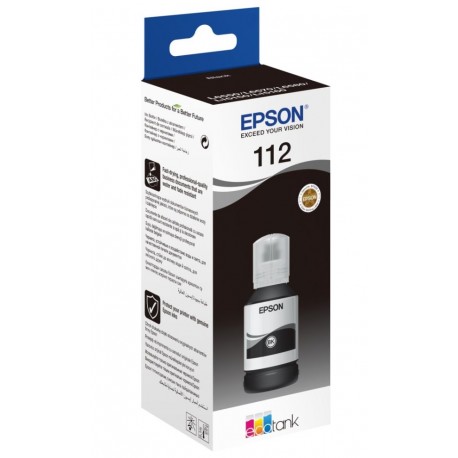 Epson inkoustová náplň 112/ T06C14A/ M15140/ L15150/ L15160/ L65x0/ 127ml/ Black