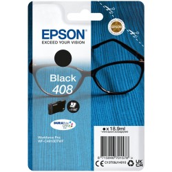 EPSON inkoustová náplň Singlepack 408 DURABrite Ultra Ink/ C4810DTWF/ Černá