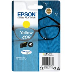 EPSON inkoustová náplň Singlepack 408 DURABrite Ultra Ink/ C4810DTWF/ Žlutá