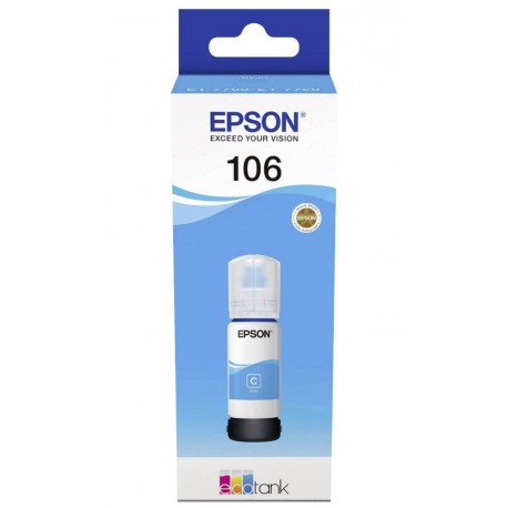 Epson inkoustová náplň/ C13T00R240/ 106 EcoTank/ L7160/ L7180/ Modrá