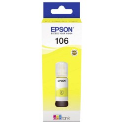 Epson inkoustová náplň/ C13T00R440/ 106 EcoTank/ L7160/ L7180/ Žlutá