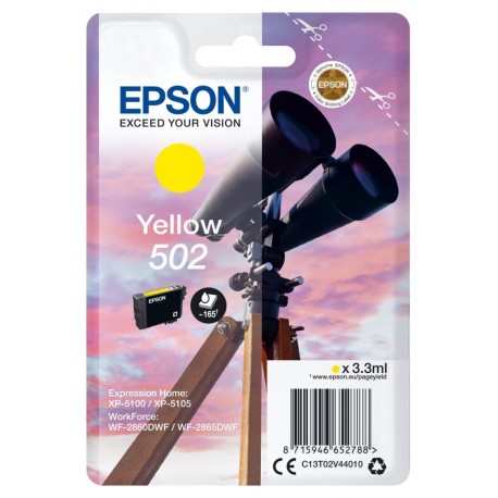 Epson inkoustová náplň/ C13T02V44010/ Yellow