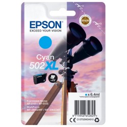 Epson inkoustová náplň/ C13T02W24010/ 502XL/ Expression Home XP-5100/ azurová