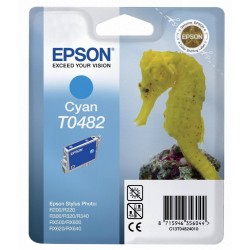 Epson inkoustová náplň/ C13T048240/ Stylus R300/ RX500/ RX600/ azurová