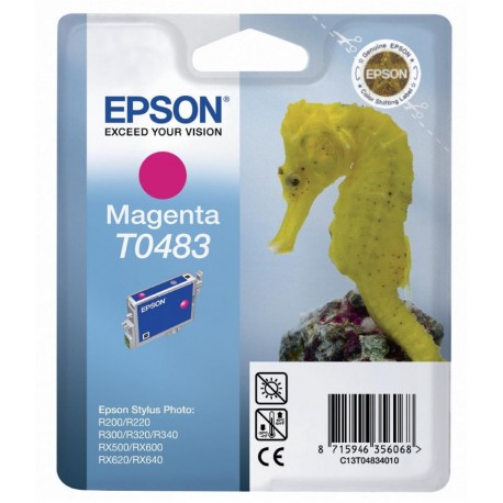 Epson inkoustová náplň/ C13T048340/ Stylus R300/ RX500/ RX600/ Magenta