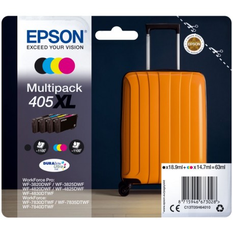 Epson inkoustová náplň/ C13T05H64010/ multipack/ 405XL/ 4 barvy