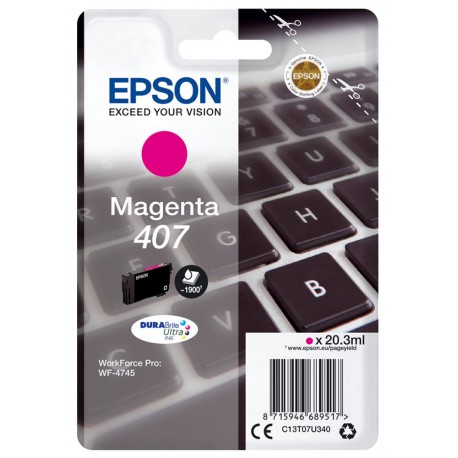 Epson inkoustová náplň/ C13T07U340/ WF-4745 Series Ink Cartridge L/ Magenta
