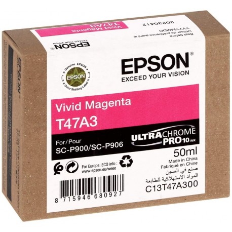 Epson inkoustová náplň/ C13T47A300/ Singlepack Magenta/ UltraChrome