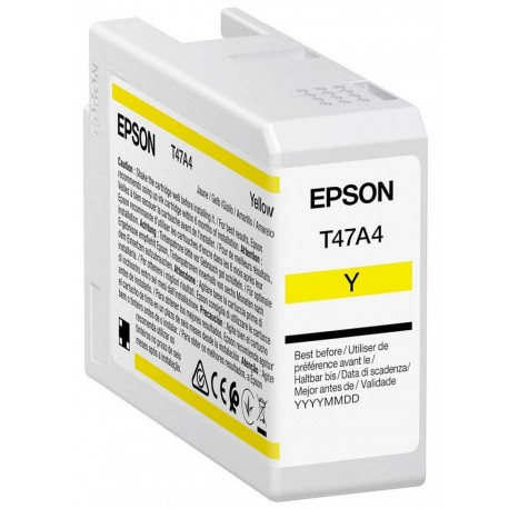 Epson inkoustová náplň/ C13T47A400/ Singlepack Yellow/ UltraChrome
