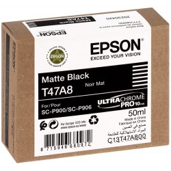 Epson inkoustová náplň/ C13T47A80N/ Singlepack Matte black/ UltraChrome
