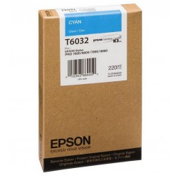 Epson inkoustová náplň/ C13T603200/ StylusPro7800/ 7880/ 9800/ 9880/ azurová/ 220ml