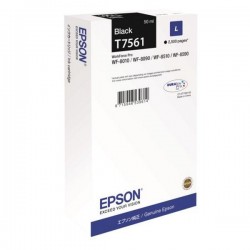 Epson inkoustová náplň/ C13T756140/ DURABrite Pro/ vel. L/ WF-8010/WF-8510/WF-8090/WF-8590/ černá