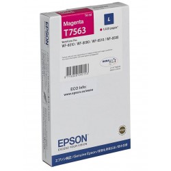 Epson inkoustová náplň/ C13T756340/ DURABrite Pro/ vel. L/ WF-8010/WF-8510/WF-8090/WF-8590/ purpurová