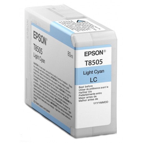 Epson inkoustová náplň/ C13T850500/ Light azurová