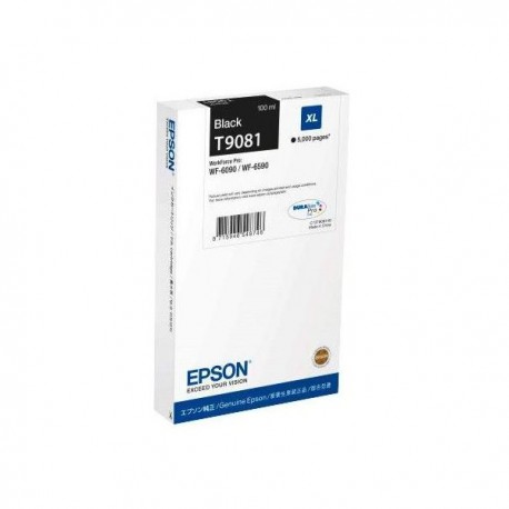 Epson inkoustová náplň/ C13T908140/ Workforce/ WF-6090DW/ 6590/ XL Černá