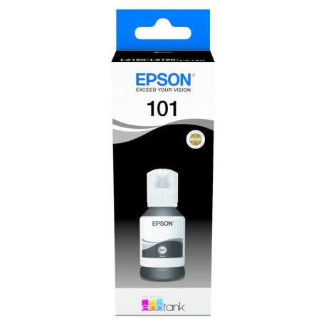 Epson inkoustová náplň/ T03V14A/ 101 EcoTank/ L6160/ L6170/ L6190/ L4150/ L4160/ Černá