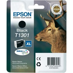 Epson inkoustová náplň/ T1301/ Singlepack T1301 DURABrite Ultra Ink/ XL Černá
