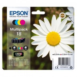 Epson inkoustová náplň/ T1806/ Multipack 18 Claria Home Ink/ 4x barvy