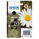 Epson inkoustová náplň/ T1811/ Singlepack 18XL Claria Home Ink/ Černá