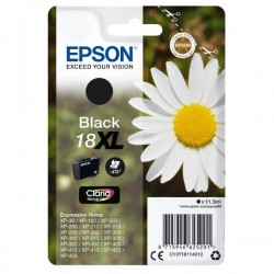 Epson inkoustová náplň/ T1811/ Singlepack 18XL Claria Home Ink/ Černá