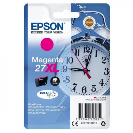 Epson inkoustová náplň/ T2713/ Singlepack 27XL DURABrite Ultra Ink/ Magenta