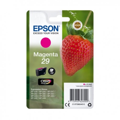 Epson inkoustová náplň/ T2983/ Singlepack 29 Claria Home Ink/ Magenta