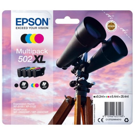 Epson inkoustové náplně - MULTIPACK XL/ C13T02W64010/ 4 barvy