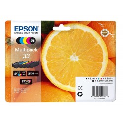 Epson inkoustové náplně - MULTIPACK/ C13T33374011/ 33 Claria Premium/ 5 barev