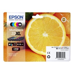 Epson inkoustové náplně - MULTIPACK/ C13T33574011/ 33XL Claria Premium/ 5 barev