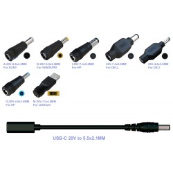 EUROCASE koncovky pro napájecí adaptér AD-716