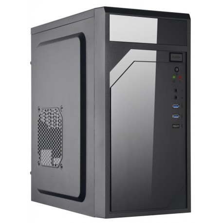 EUROCASE MidT ML M6-590B / mATX / bez zdroje / 2x USB 3.0 / černá