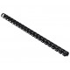 EUROSUPPLIES plastové hřbety/ formát A4/ 10mm/ černé/ 100 pack