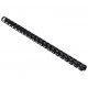 EUROSUPPLIES plastové hřbety/ formát A4/ 16mm/ černé/ 100 pack