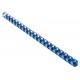 EUROSUPPLIES plastové hřbety/ formát A4/ 19mm/ modré/ 100 pack