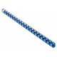 EUROSUPPLIES plastové hřbety/ formát A4/ 32mm/ modré/ 50 pack