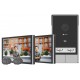 EZVIZ chytrý domácí interkom HP7 2-Family Kit-EU/ Wi-Fi/ 2048 x 1296/ 2x 7" dotykový monitor/ zvonek/ IP65/ černo-stř.