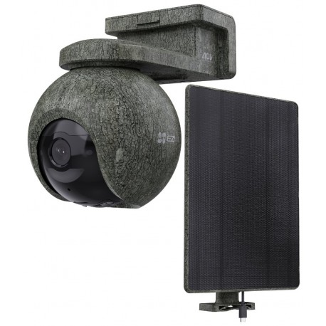 EZVIZ IP kamera EB8 Pro Ranger KIT/ PTZ/ 4G/LTE/ Wi-Fi/ 8Mpix/ krytí IP65/ objektiv 4mm/ H.265/ IR až 15m/ hnědá + solár