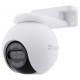 EZVIZ IP kamera H80x Dual 4K/ PTZ/ Wi-Fi/ 8+2 Mpix/ krytí IP65/ objektiv 4mm/ H.265/ IR přísvit až 30m/ bílá