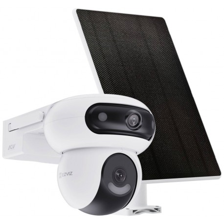 EZVIZ IP kamera HB90 kit/ PTZ/ Wi-Fi/ 2x 4Mpix/ krytí IP65/ duál objekt. 2,8 + 6mm/ H.265/ IR až 35m/ + 8W solární panel