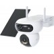 EZVIZ IP kamera HB90X 4G Kit/ PTZ/ 4G/LTE/ Wi-Fi/ 4Mpix/ krytí IP65/ objektiv 2,8mm/6mm/ H.265/ IR až 35m/ 8W solar pane