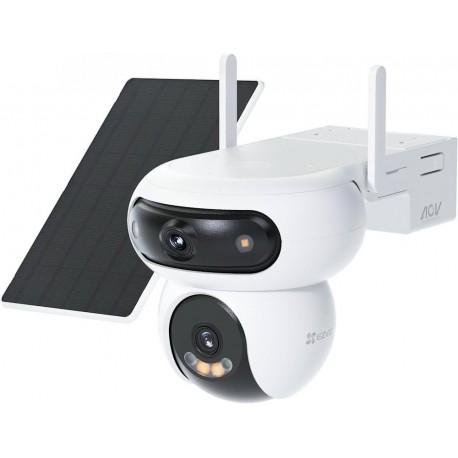 EZVIZ IP kamera HB90X 4G Kit/ PTZ/ 4G/LTE/ Wi-Fi/ 4Mpix/ krytí IP65/ objektiv 2,8mm/6mm/ H.265/ IR až 35m/ 8W solar pane
