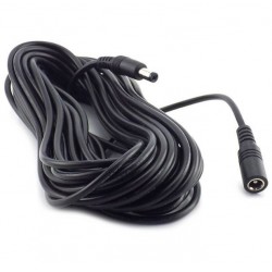 EZVIZ prodlužovací venkovní napájecí kabel k IP kamerám/ 1× DC 5,5 mm male/ 1× DC 5,5 mm female/ délka 10m/ černý