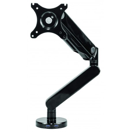 FELLOWES držák monitoru Platinium/ max 32"/ nosnost 9kg/ náklon 85°-15°/ výška 39cm/ černý