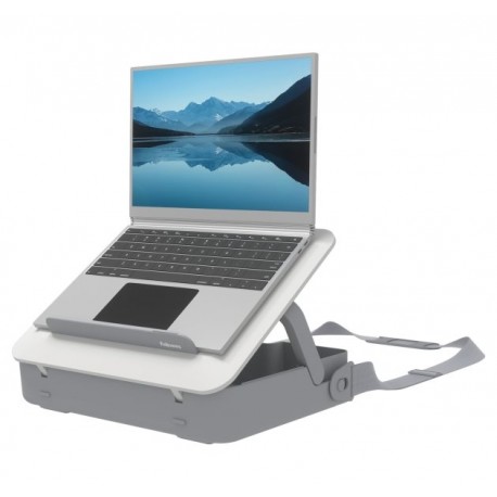 FELLOWES kufřík a podložka pod notebook BREYTA/ 384mm x 89mm x x308mm/ bílý