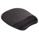 FELLOWES podložka pod myš a zápěstí/ 230mm x 20mm x 220mm/ textilie/paměťová pěna/ černá