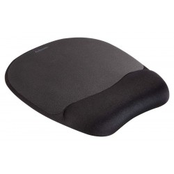 FELLOWES podložka pod myš a zápěstí/ 230mm x 20mm x 220mm/ textilie/paměťová pěna/ černá