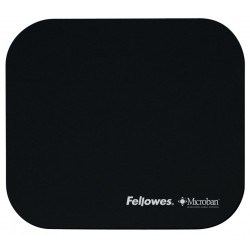 FELLOWES podložka pod myš Microban/ 234mm x 200mm x 3mm/ polypropylen/ černá