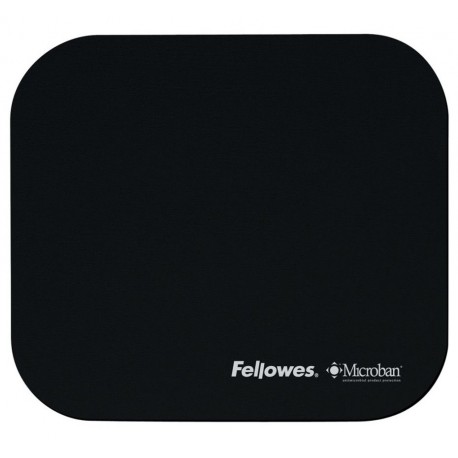 FELLOWES podložka pod myš Microban/ 234mm x 200mm x 3mm/ polypropylen/ černá