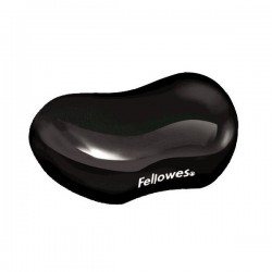 FELLOWES podložka pod zápěstí CRYSTAL/ 122mm x 18mm x 88mm/ gelová/ černá
